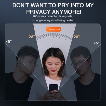 Mobile Phone Anti-peeping Tempered Glass Full Screen - 图片 2