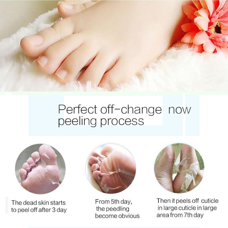 Aloe Vera Foot Mask Peeling For Legs Feet Mask Exfoliating Socks Scrub For Pedicure Anti Crack Heel Remove Skin Foot Patch 82