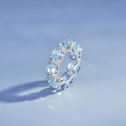 Galaxy Princess Lace Lace Aquamarine Bracelet Color Treasure Ring 8243da9c fd18 4c72 a109 7fa6cb68ba7e
