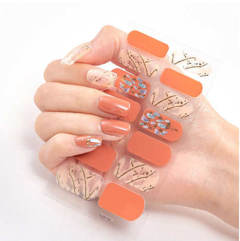 3d Laser Bronzing Craft Nail Applique Nail Sticker - HD Wireless Product #22