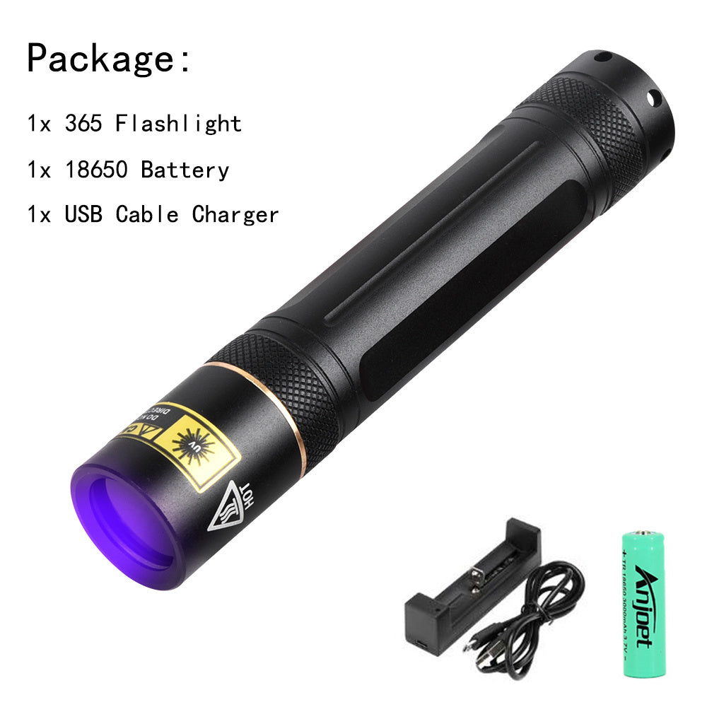Y36 365nm 8006 365nm UV Fluorescent Agent Detection Woods Lamp Flashlight 826e3c42 9bd9 40a5 ad7a 22541def5897