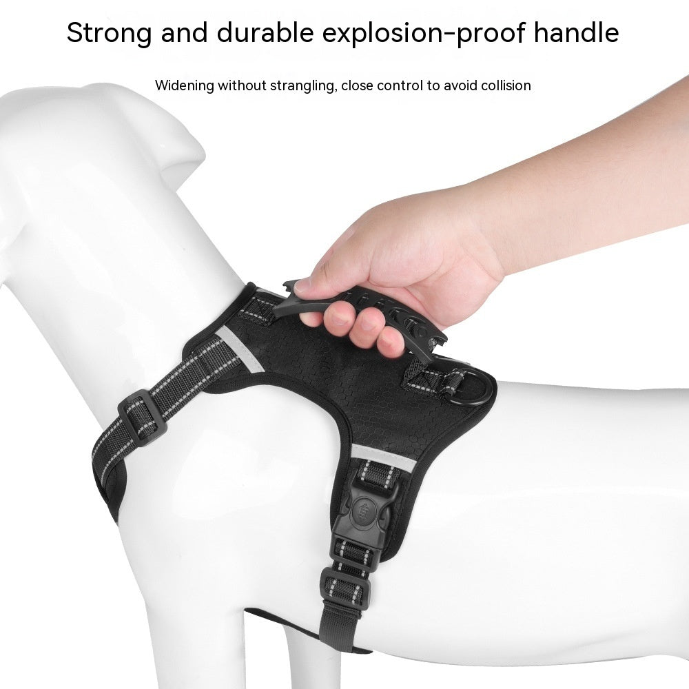 Pet Hand Holding Rope Vest-style Explosion-proof Reflective 827404d1 26bf 4dff a025 7e8e9dd7f5fa
