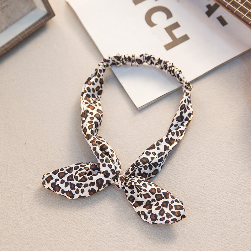 Big bow tie bunny ears headband 827567552281