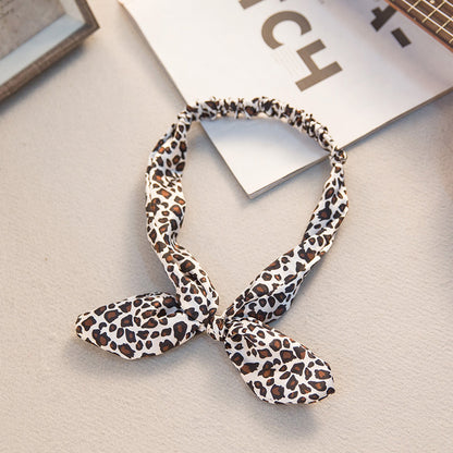 Big bow tie bunny ears headband 827567552281