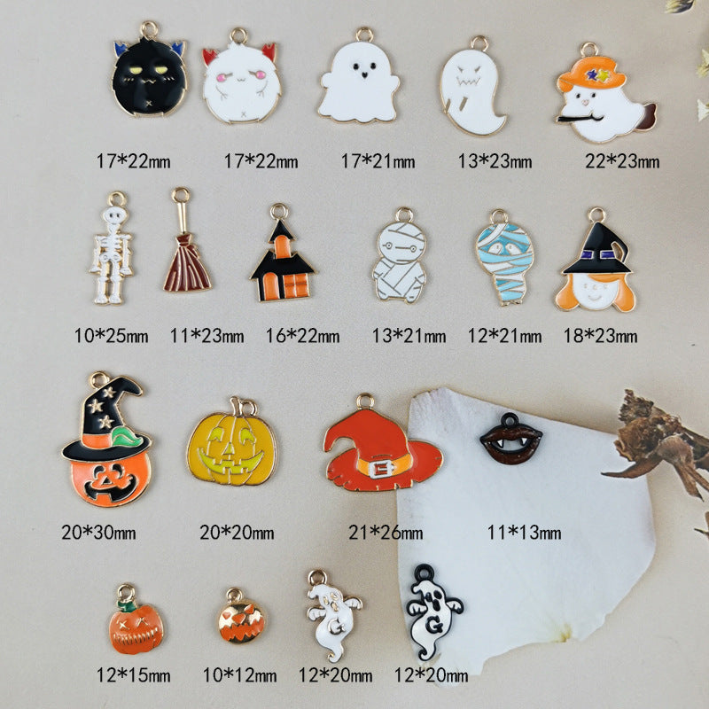 Pumpkin Head Skull Haunted House Pendant Material 827d8e38 bc32 4f38 aaa5 ba84a067e83a