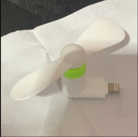 Compatible with Apple , Mobile Phone Mini Fan Android Portable Mobile Phone Mini Fan - 图片 6