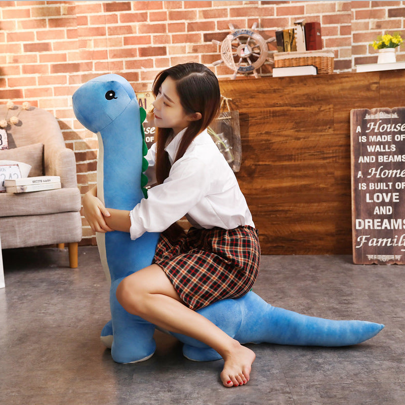 Cute Dinosaur Plush Toy Large Long Pillow 8285a95e 74e4 45c2 afa3 bcffdadff030