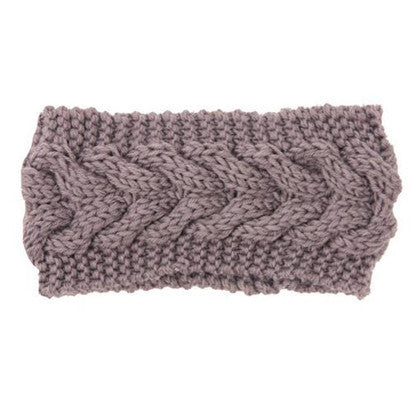 Women's Twist Needle Knitting Female Warm Crochet Wool Headband 82a124e1 8467 40d2 aebb fb3516ea586b