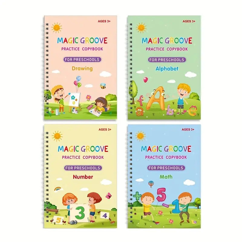 Groove Copybook Student Training Pen Control Magic Calligraphy Practice Board 82a2d082 e8bb 4693 ad86 cf99a8525e5f