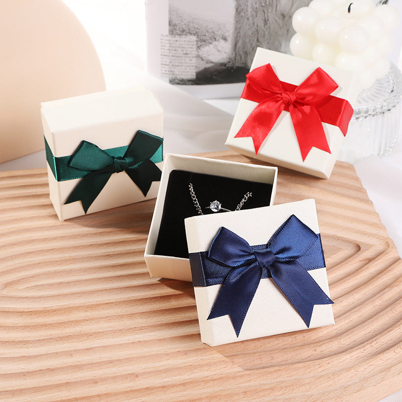 Bow Necklace Earrings Packaging Gift Box 82a73268 b172 47a1 9d3a 1f7c3782f3a6