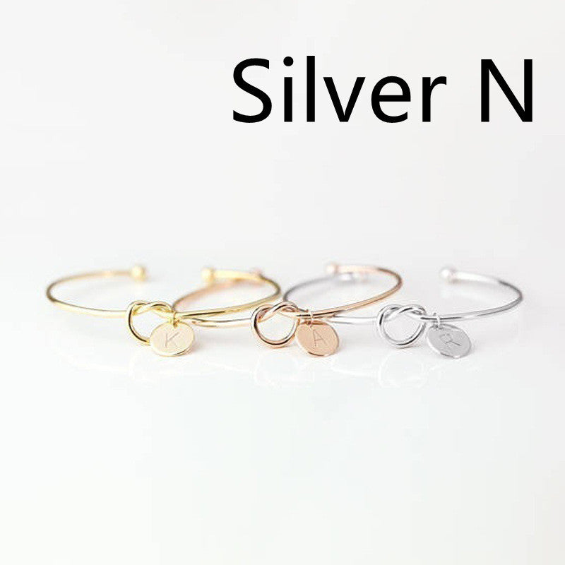 European And American Fashion Dead Knot Letter Bracelet 82a8b5a2 b3d6 455b a5bf c7441283c5e2