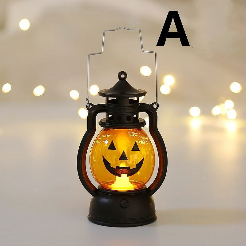 Halloween Oil Lamp Portable Pumpkin Lantern Skull Decoration 82cb20bd d302 417d a64c e01572f000d9