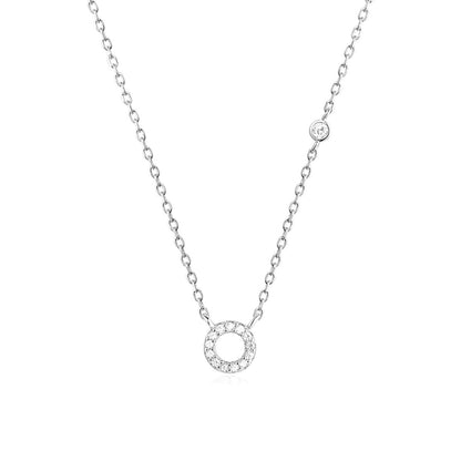 Fashion Jewelry Luxury Gold Color A-Z 26 Letters Necklace CZ Pendant For Women Cute Initials Name Necklace Fashion Party Wedd