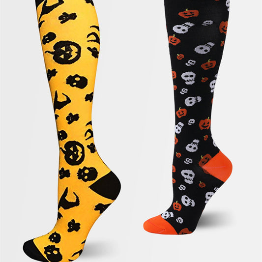 Halloween Funny Outdoor Sports Compression Stretch Socks 82e2ac8d f247 4927 adc8 ef853df66f99