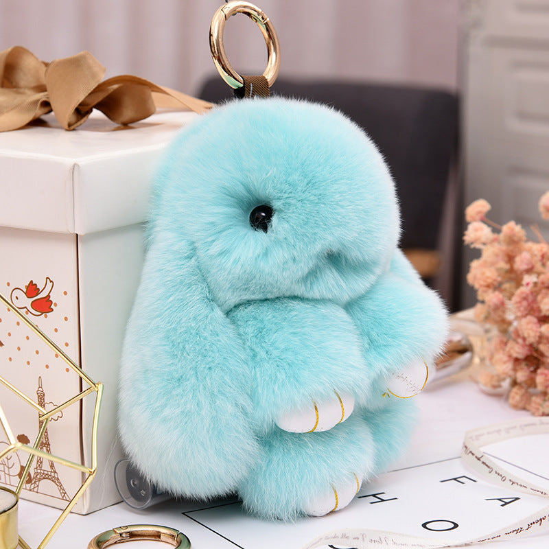 Fashionable Cotton Cute Rabbit Keychain Pendant 82ee3447 7eaa 43c8 a48d 6c27d6a3d084