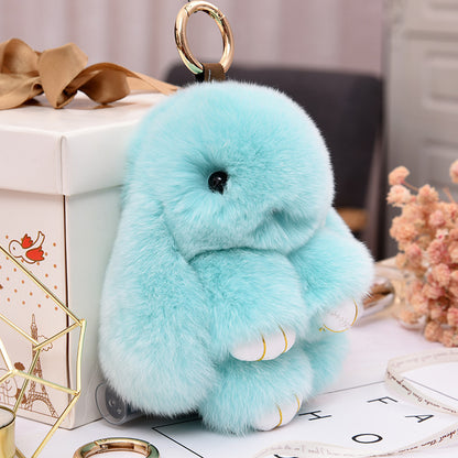 Fashionable Cotton Cute Rabbit Keychain Pendant 82ee3447 7eaa 43c8 a48d 6c27d6a3d084