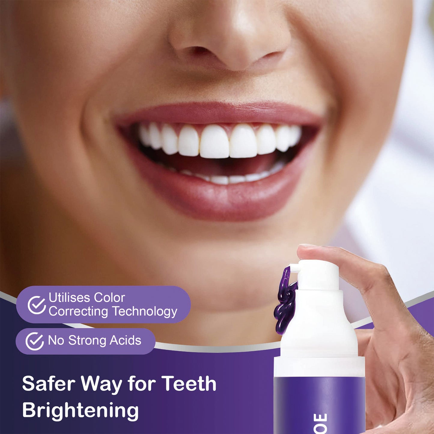 Teeth Cleaning Mousse Anti-moth Cleaning Yellow Teeth Tartar Breath Fresh Brightening White Beautiful Tooth Toothpaste 82fd63