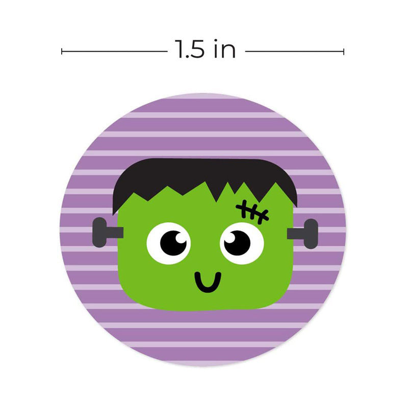 8 Kinds Of Cartoon Spider Bat Hat Halloween Stickers Tags - HD Wireless Product #3