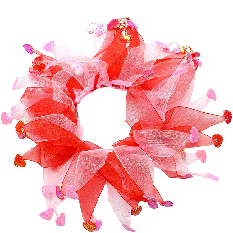 2025 Pets Valentine's Day Decoration Pet Scar Valentine's Day Hairband Dog Party Decoration Prop Dog Accessories Pet Products - HD Wireless Product #2