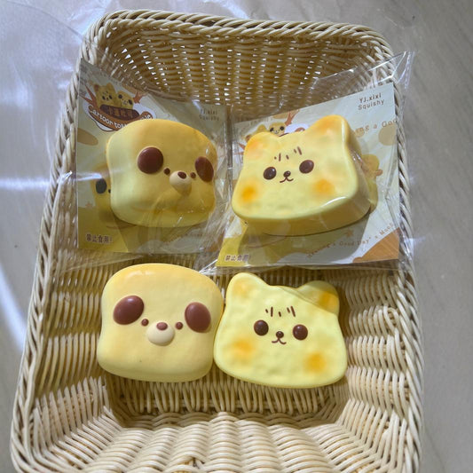 Cartoon Puppy Kitten Wet Soft Slow Rebound Decompression Squeezing Toy 8330050d cb7a 4f3f 9a95 dcad15a0238c