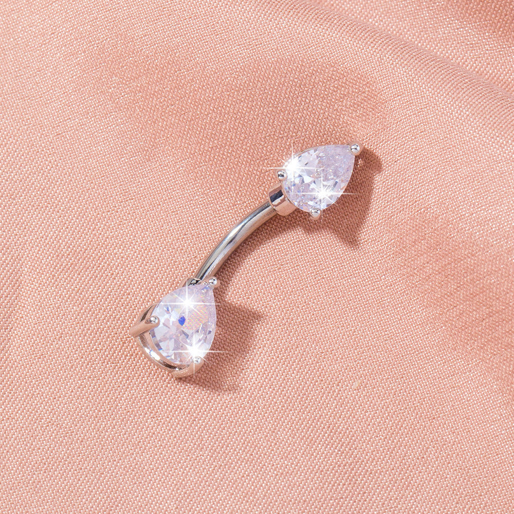 Exquisite Zircon Belly Button Nail Piercing Jewelry 83409349 aa79 4e1c a0bc 42cb91dbe631