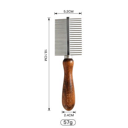 Pet Comb Solid Wood Antique To Remove Floating Hair 83441f55 b009 44f5 8f37 34c2fe384a98