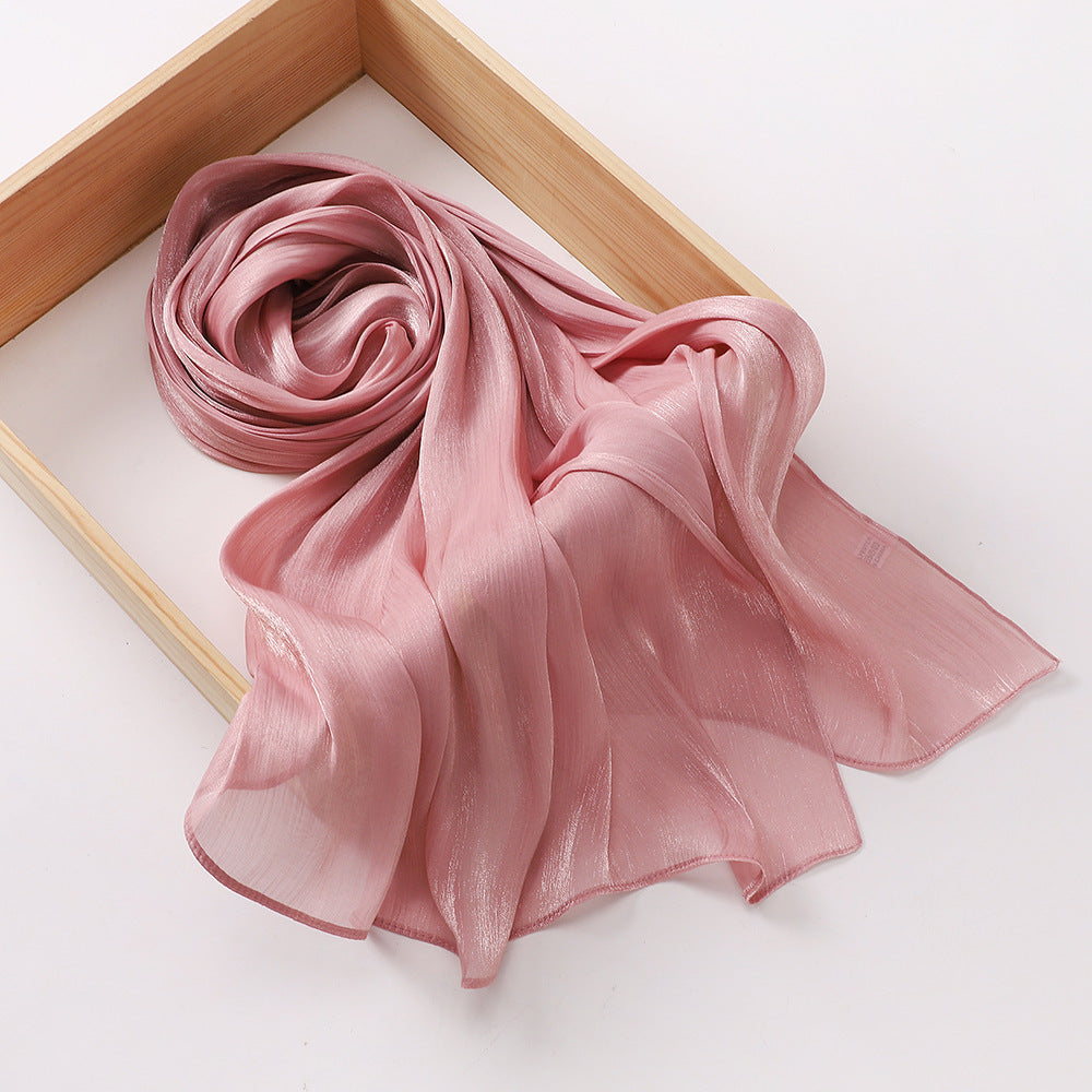 Breathable Cool Island Satin Smooth Silk Toe Scarf 834483b3 7c6f 4bc2 87b0 ab0d6eb4f5b0