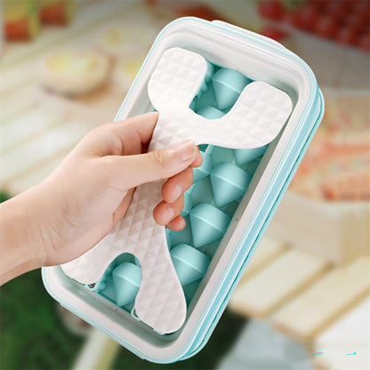 2in1 Portable Silicone Ice Ball Mold Ice Maker Water Bottle Ice Cube Mould Bottle Creative Ice Ball Diamond Curling Summer Kitchen Gadgets - HD Wireless Product #6
