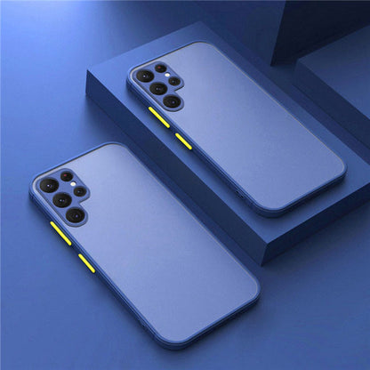 Skin Feel Matte Phone Case With Contrasting Color And Anti Drop Transparency 8358e899 a067 4f45 9a15 8910d530c24d