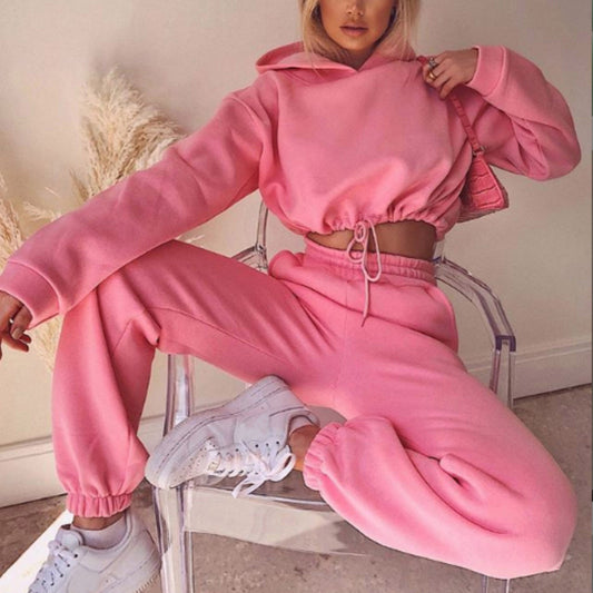 Jogging Suits For Women 2 Piece Sweatsuits Tracksuits Sexy Long Sleeve HoodieCasual Fitness Sportswear 836642be b83e 463e 870