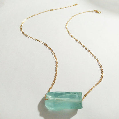 European And American Jewelry Original Crystal Necklace Rough Stone Necklace 83674cdc 418a 4e42 b86c c3dfa7fe0579