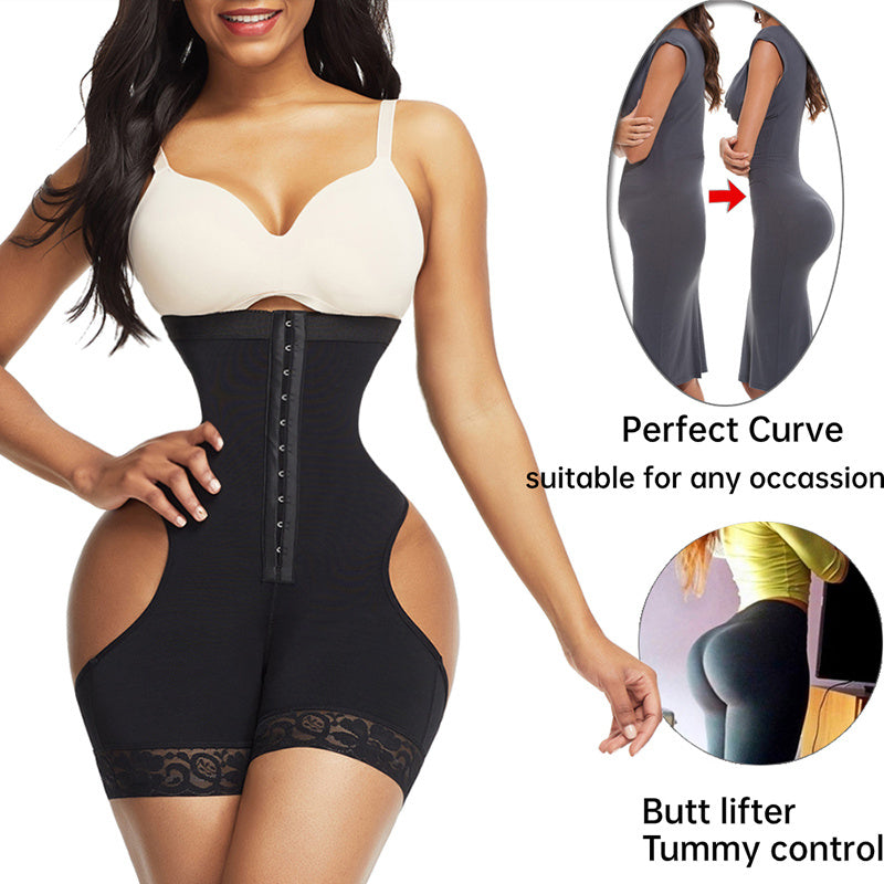 Women Shapewear High Waist Butt Lifter Tummy Control Underwear Workout Waist Trainer Corset 83782aa7 70e9 43d4 9ddf 00190174f