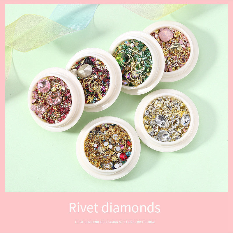 New Nail Art Jewelry Nail Diamond Nail Rivet 8383392028177