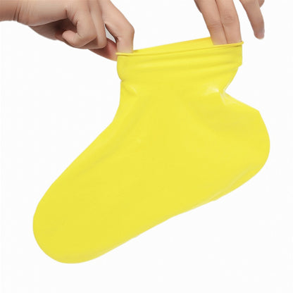 Men and women hiking slip wearable easy to carry silicone rain boots 838686688453