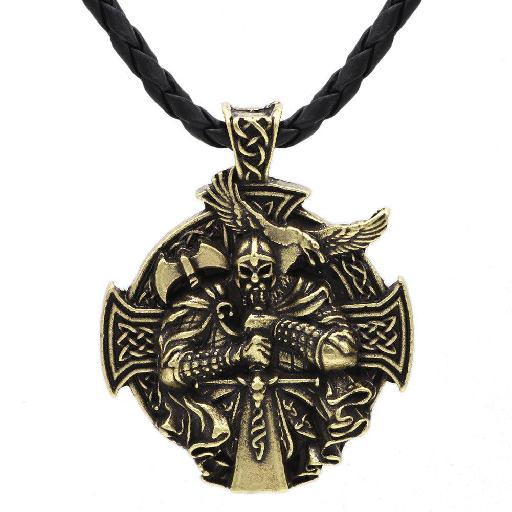 Viking Warrior Aoding Mount Crow Hammer Necklace 83911bb3 f28c 41ca a6e2 db787304e194