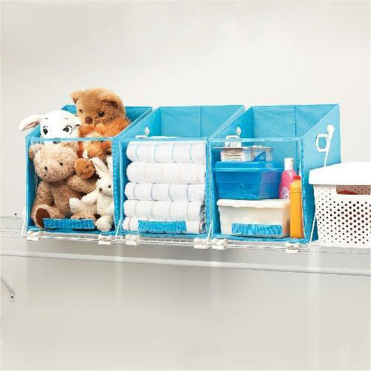 Folding closet type caddy cabinet telescopic sundries storage 8393264647556