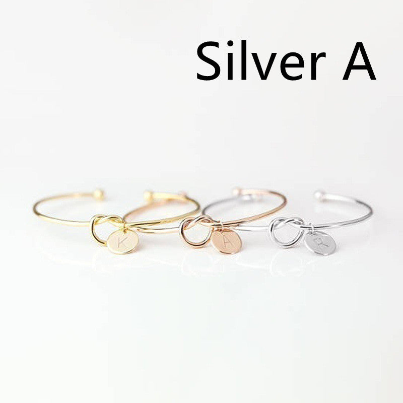 European And American Fashion Dead Knot Letter Bracelet 83abb148 f8ca 4dbb 8494 32d980f8f72a 7a7a8fa6 7b97 44f8 8db5 d7fdca47