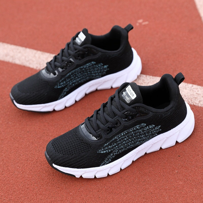 Men's And Women's Flying Woven Breathable Running Shoes Couple's Casual Sneakers 83c5e438 8e73 4562 afe0 237af1f6723a