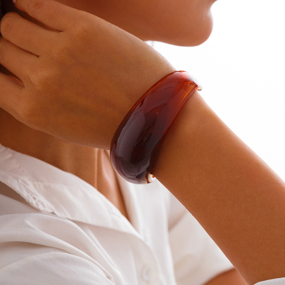 Fashion Multi-color Curved Texture Bracelet Irregular 83e960f7 668a 4c60 bca2 18ba3d078453