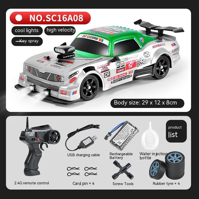 Remote Control Car Four-wheel Drive Drift Racing Car With Light Spray Boy Toy Remote Control Toy Car 83f31bf1 3042 4ae6 b9d4 