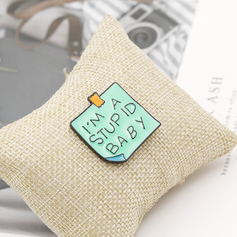 Sticky Notes Brooch Suit Fashion Accessories 84165302 bce1 4587 83f4 b17cea6001db