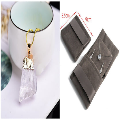 Natural Crystal Pendant Necklace With Gemstones 842e2d75 2e70 45c1 8ec1 c8012c3d88fb