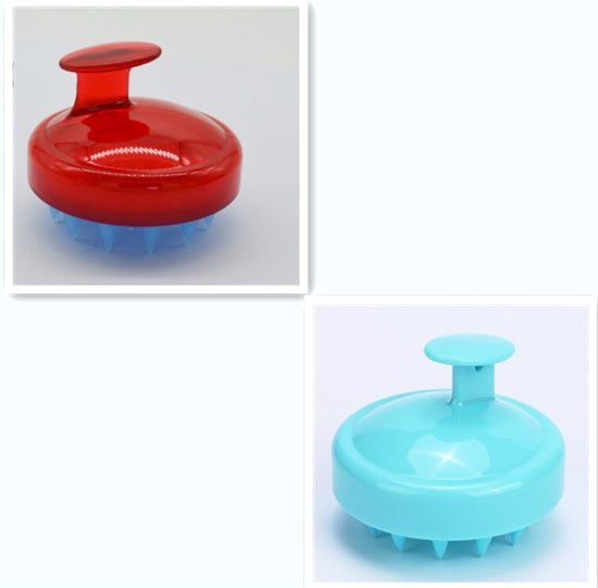 Silicone Shampoo Brush Massage Scalp Hair Brush 843166937941