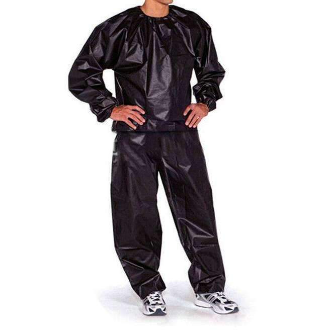Heavy Duty Anti-Rip Weight Loss Sauna Suit PVC Long Sleeve Unisex Clothes 843498502056