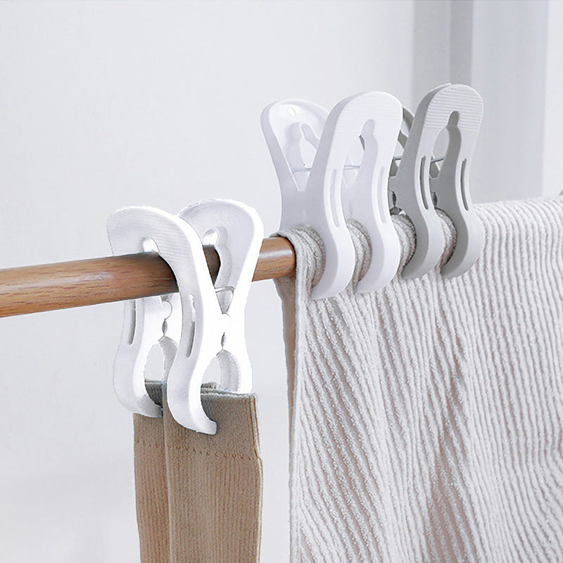 Large windproof plastic clothes drying quilt clothespin 843624508928