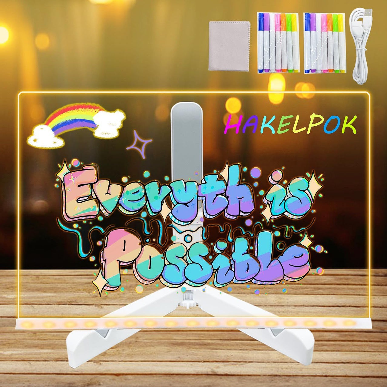 Acrylic Creative Desk Lamp Writing Light Board 843c1158 6479 4f47 ad65 f495962d8694