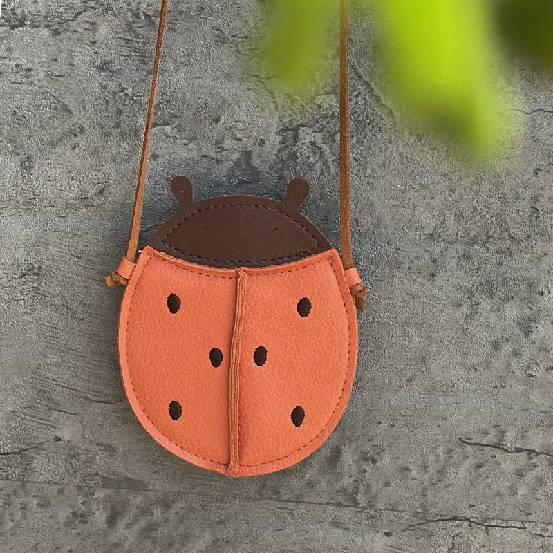 Lychee Pattern Soft Feel Children's Bags Boy Girl All-match Crossbody Bag 843ee1c0 9722 42a5 a718 7aff3e046dcb