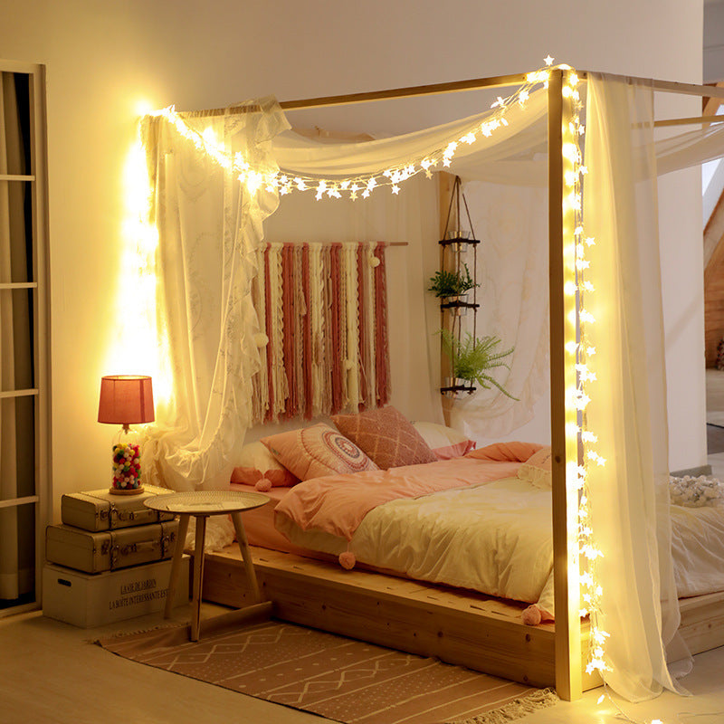 Curtain Garland on the Window Christmas Decorations Lights String Light 8446039382902