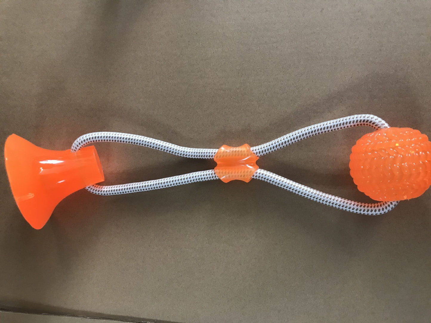 Pet dog rubber sucker molar toy 844950910838