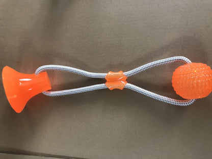 Pet dog rubber sucker molar toy 844950910838